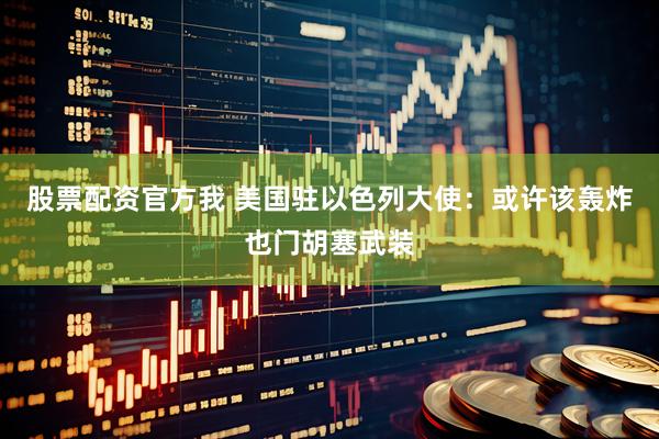 股票配资官方我 美国驻以色列大使：或许该轰炸也门胡塞武装